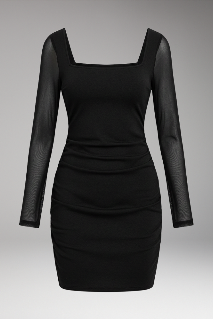 Women's Fitted Winter Dress