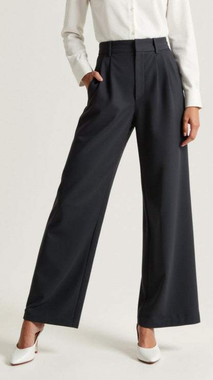 Jasmine | Women’s Spring High-Waist Wide-Leg Pants