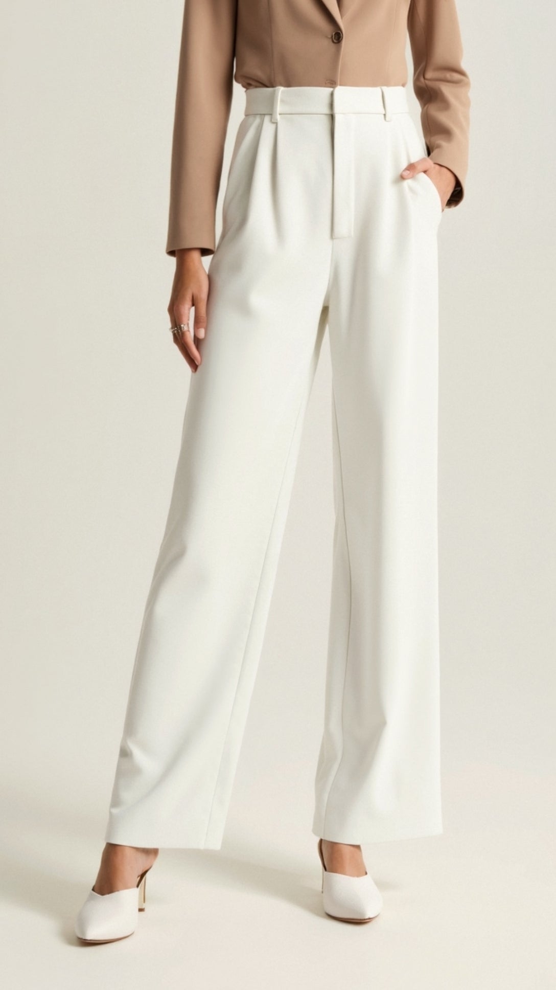 Jasmine | Women’s Spring High-Waist Wide-Leg Pants