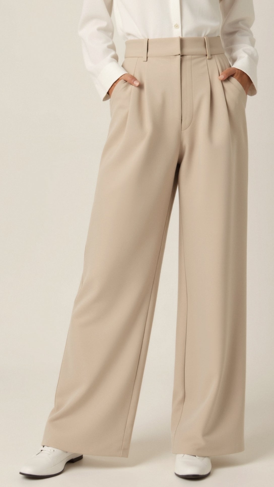 Jasmine | Women’s Spring High-Waist Wide-Leg Pants