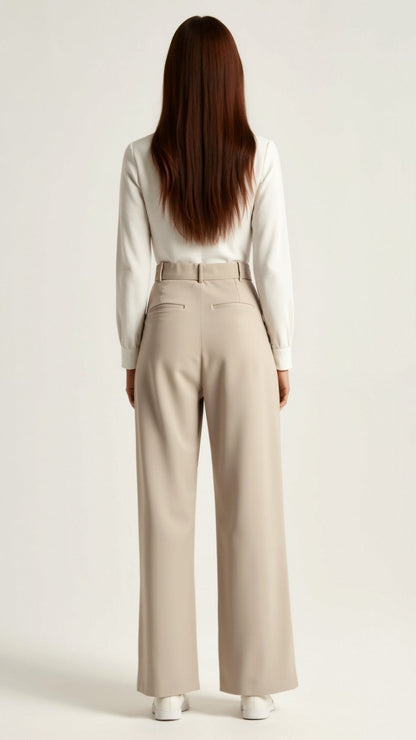 Jasmine | Women’s Spring High-Waist Wide-Leg Pants
