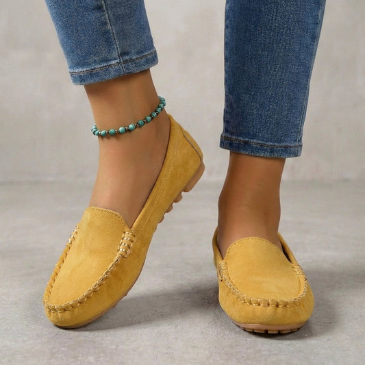 Men's Orthopedic Driving Moccasins Metallic Accents