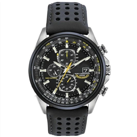 Men's Quartz Watch Leather Strap Analog