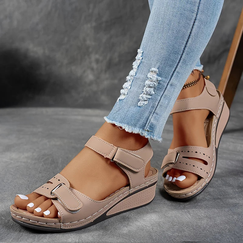 Women’s Orthopedic Adjustable Walking Sandals for Daily Support