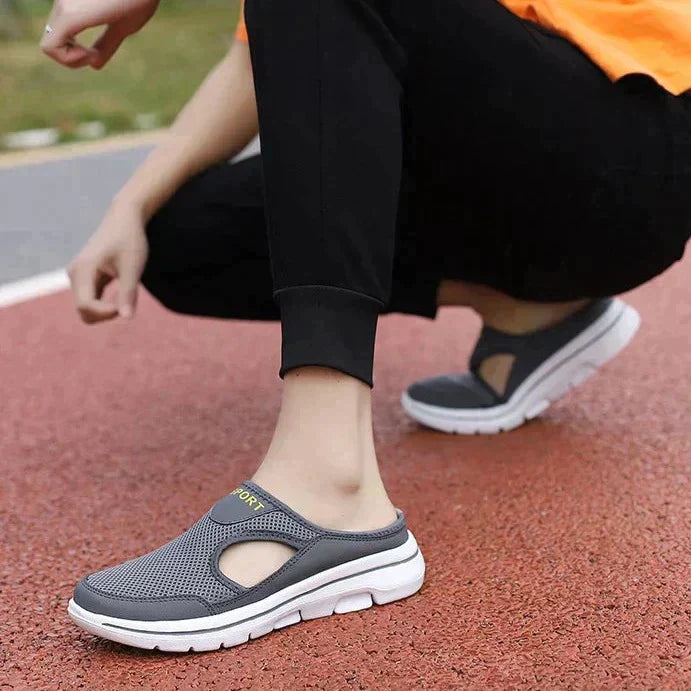 Men's Slip On Shoes Side Cutout Design