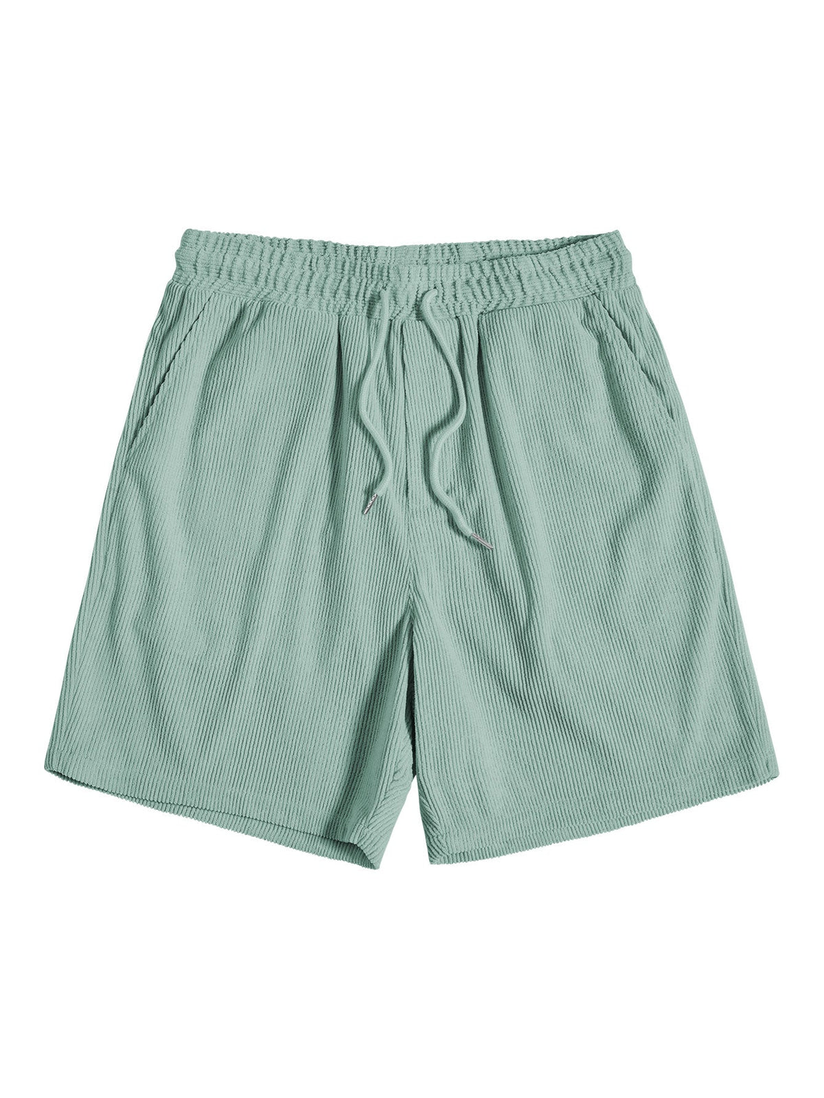 Image of Aiden | Men's Button-Down Short Sleeve Shirt and Drawstring Shorts Set