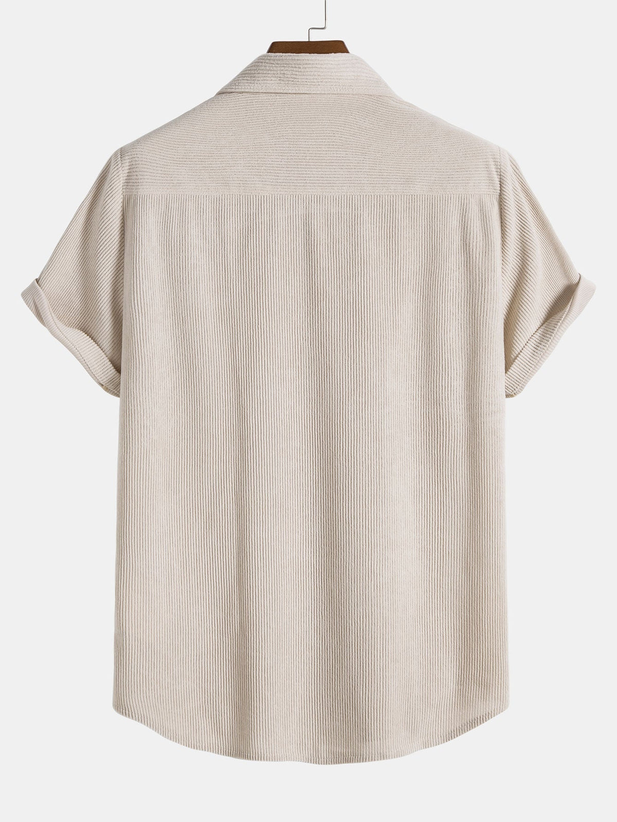 Image of Aiden | Men's Button-Down Short Sleeve Shirt and Drawstring Shorts Set