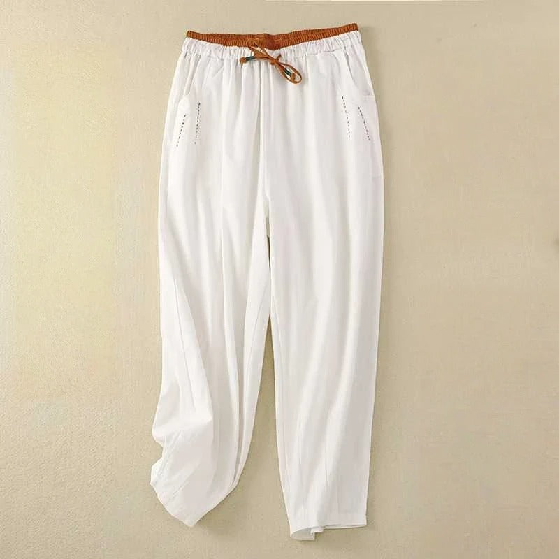 Women's Casual Drawstring Pants Elastic Waist