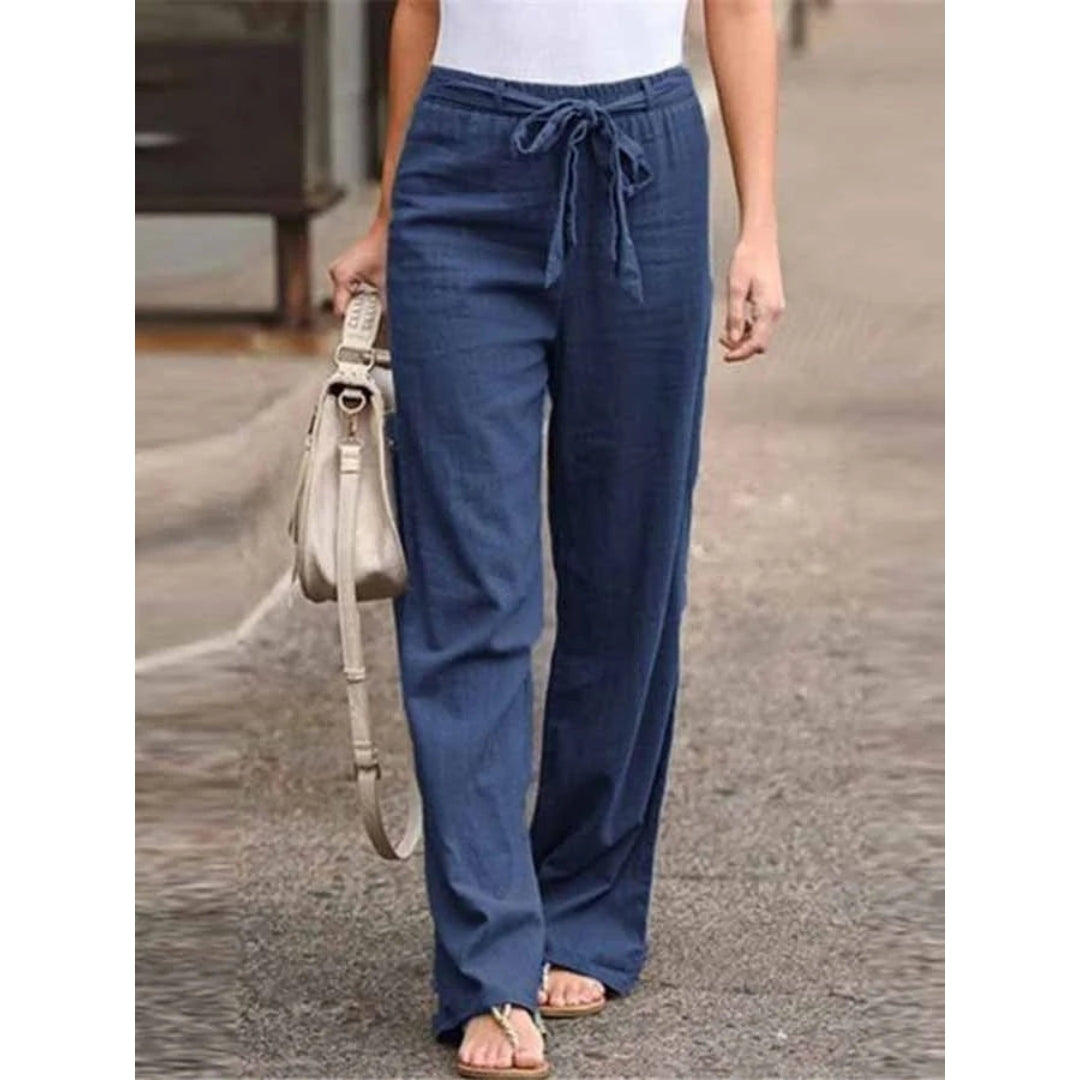 Women's Wide Leg Chino Pants