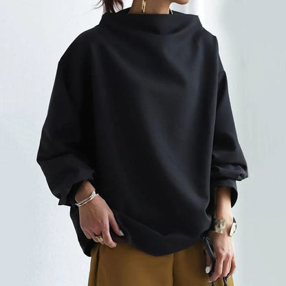 Women's Oversized Funnel Neck