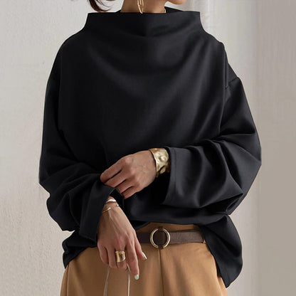 Women's Oversized Funnel Neck