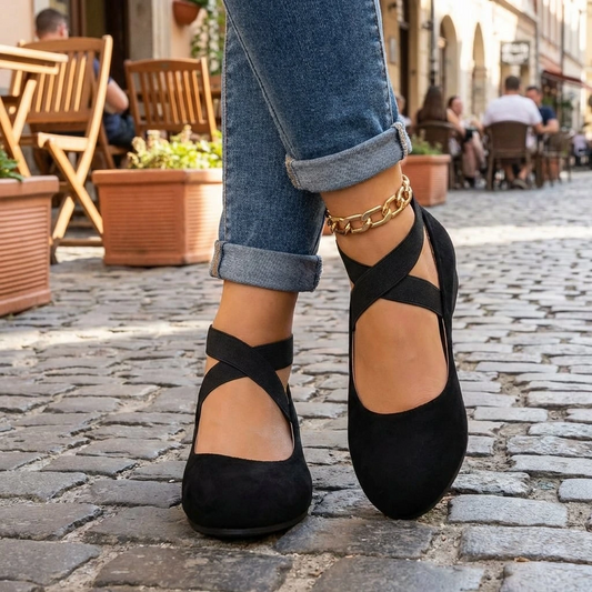 Women’s Comfort Wedge Sandals with Adjustable Strap