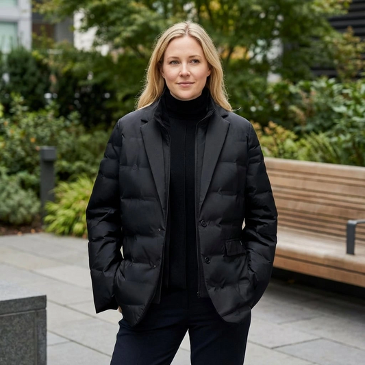 Women’s Quilted Tailored Puffer Jacket