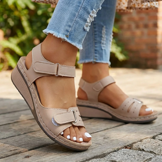Women’s Orthopedic Adjustable Walking Sandals for Daily Support