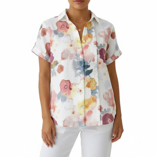 Alviera | Women’s Floral Lightweight Summer Top