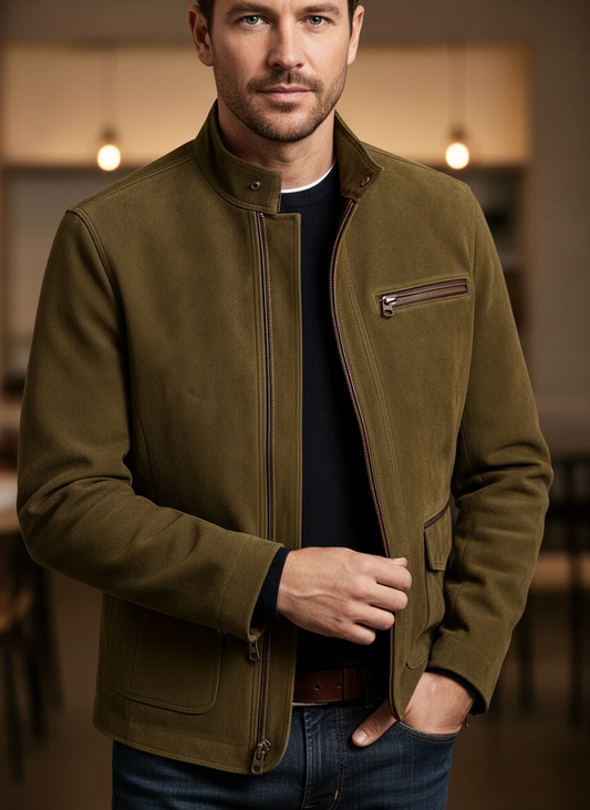 Timeless Structured Zip Jacket
