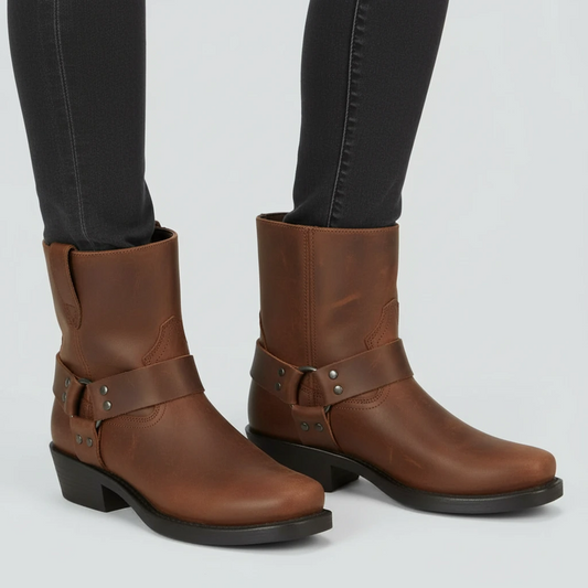 Ravello | Men’s Stylish Strap Ankle Boots