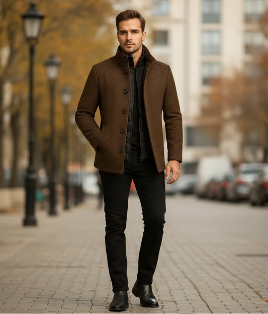 Elegant Winter Overcoat