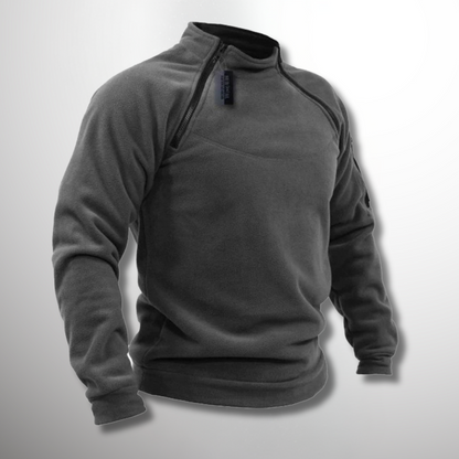 Men's Mock Neck Pullover Sweater