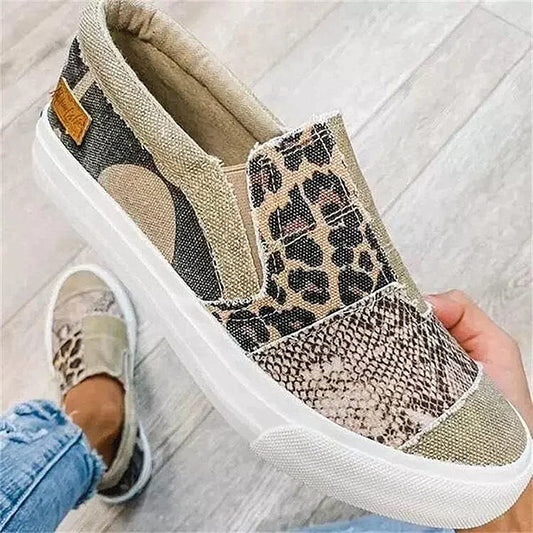 Women's Comfy Canvas Slip On Shoes