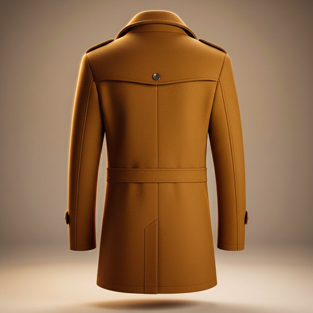 Matteo Legacy Virgin Wool Coat becomes: Matteo Men's Virgin Wool