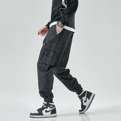 Bandit Denim Cargo Joggers - Jack Hafford