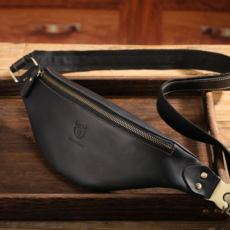 Vettore Retro Leather Belt Bag Caliboot
