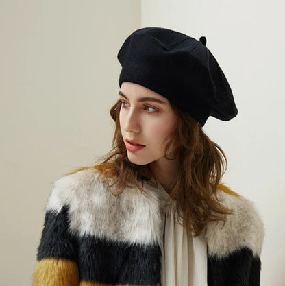 Women's Slouchy Beret Soft Casual