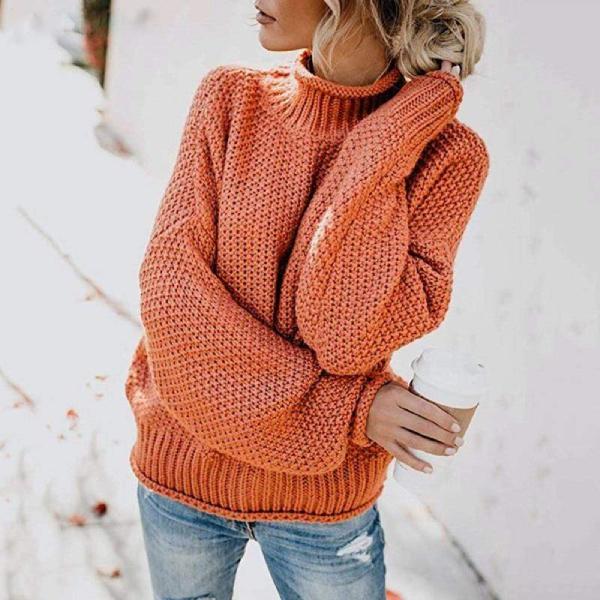 Women's Knit Sweater Uniform Texture