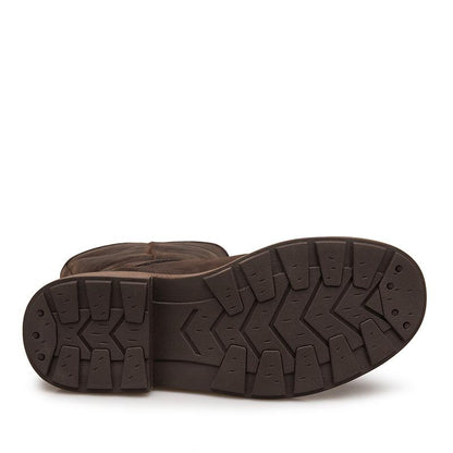 Women's Mid-Calf Boots with Buckle