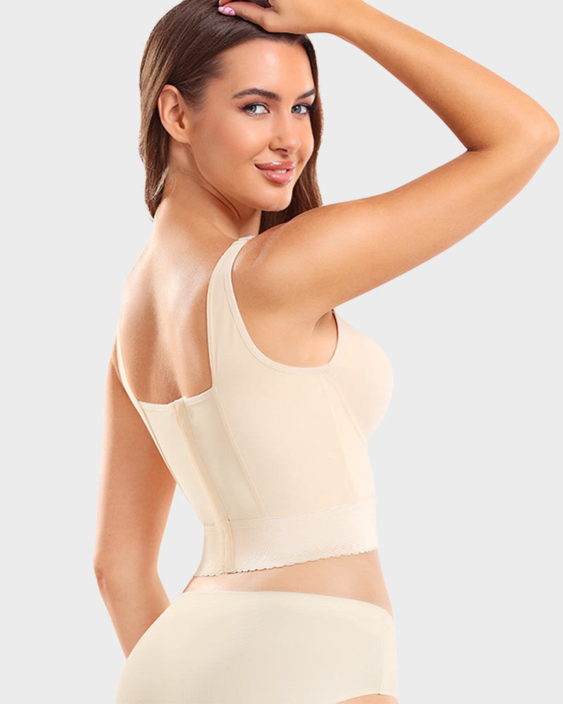 Women's Longline Padded Bra Support
