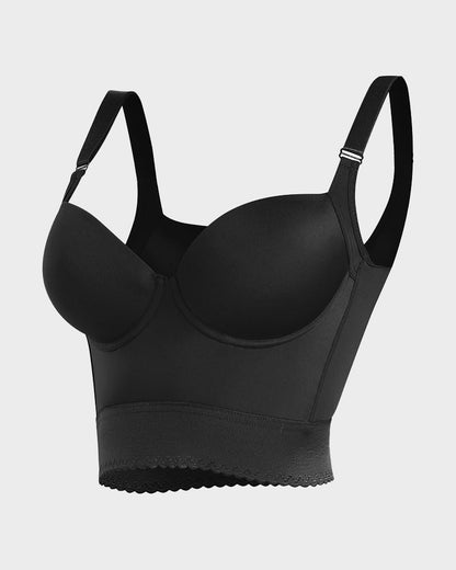 Women's Longline Padded Bra Support