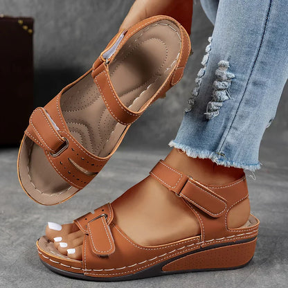 Women’s Orthopedic Adjustable Walking Sandals for Daily Support