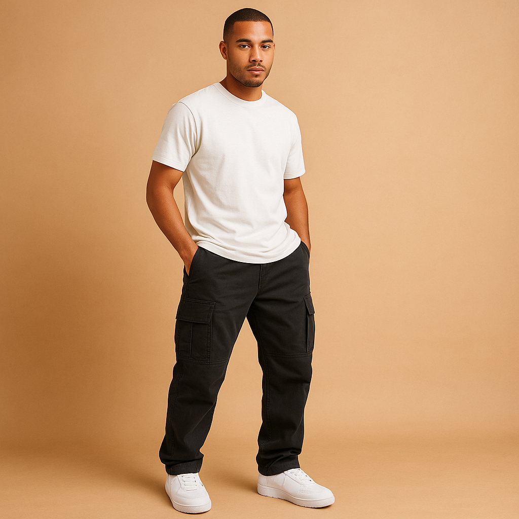 Men's Cargo Pants With Multiple Pockets