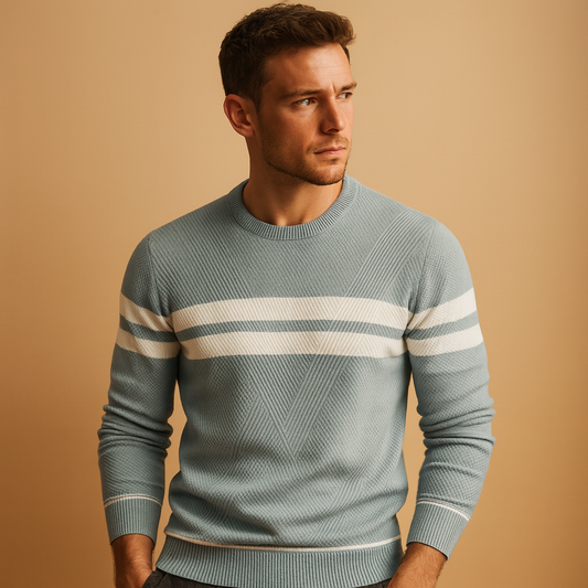 Men's Crew Neck Casual Sweater