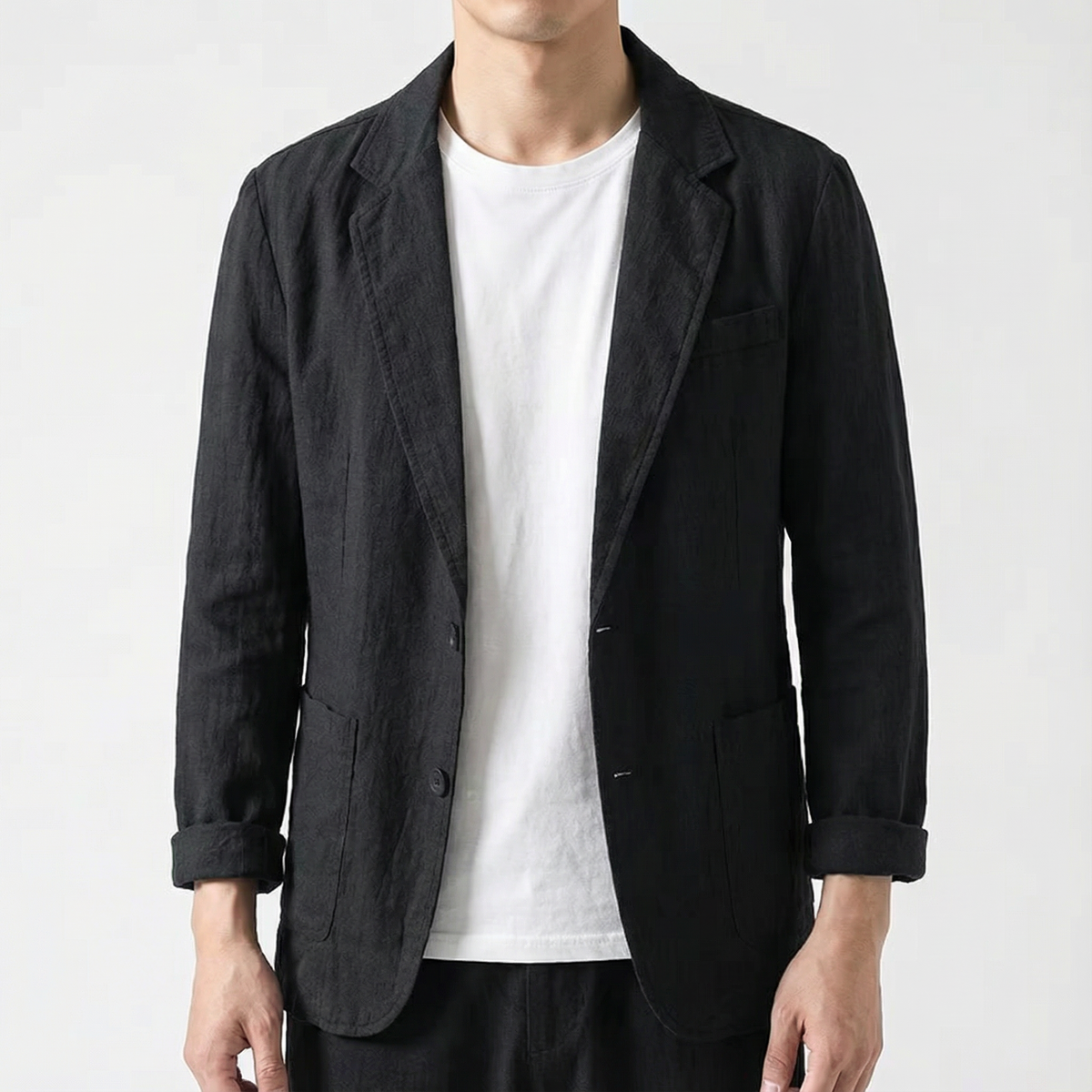 Men's Linen Formal Blazer