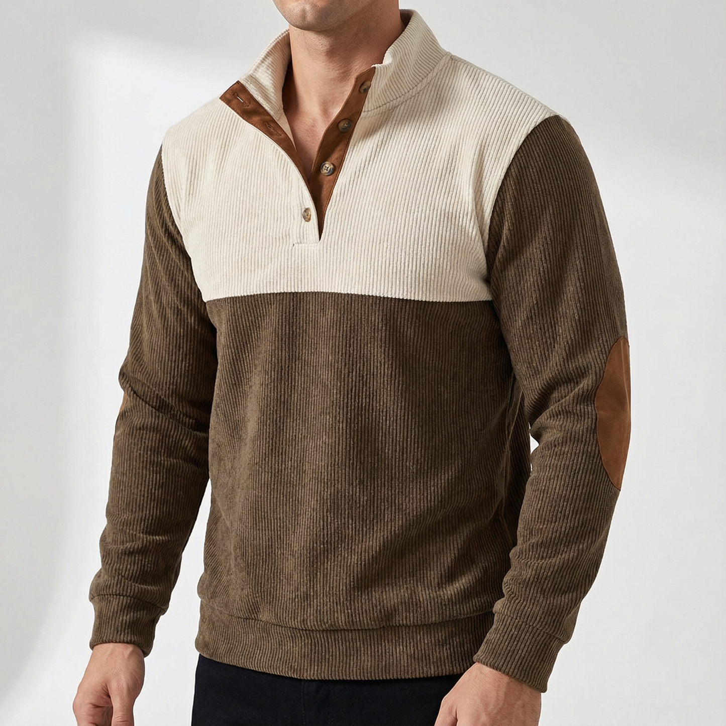 Men's Corduroy Button Up Shirt