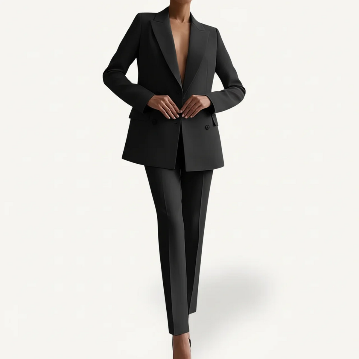 Velmirae | Women’s Sleek Power Tailored Suit Set