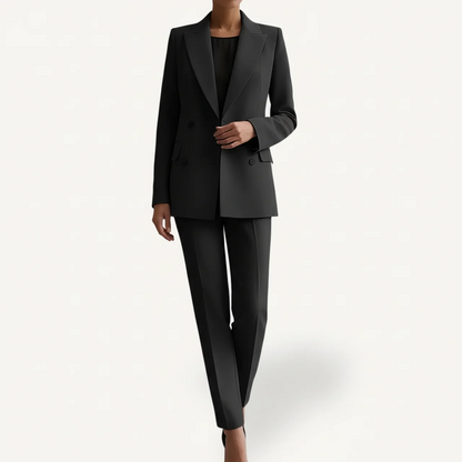 Velmirae | Women’s Sleek Power Tailored Suit Set