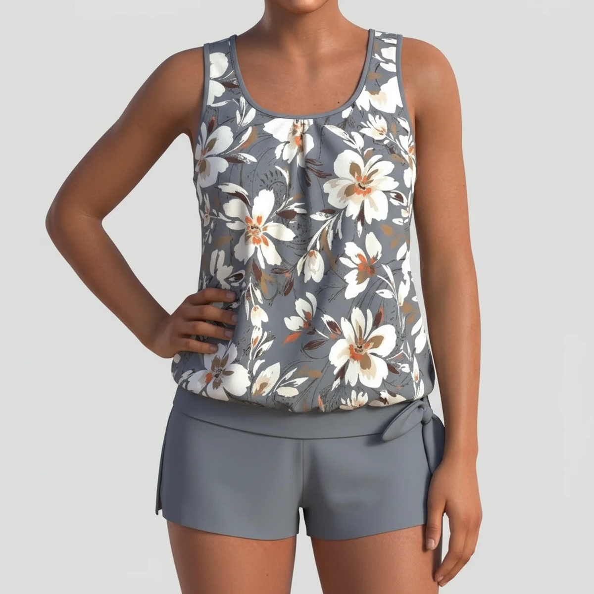 Zelmyra | Women’s Flowy Summer Tankini Set