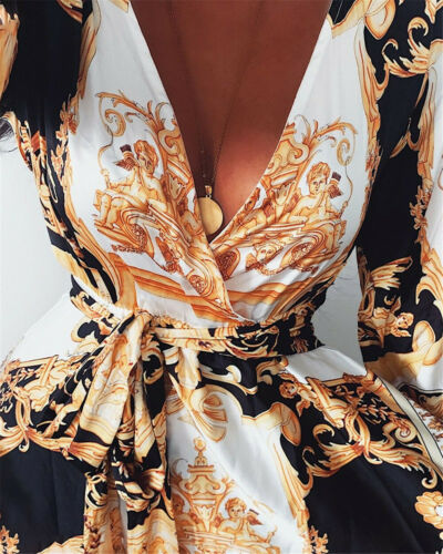 Image of Daisy | Women's Long Sleeve Wrap Maxi Dress