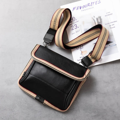 Men's Striped Sling Bag Casual
