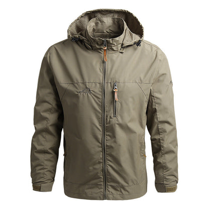 Image of Dave | Men's Hooded Full Zip Jacket