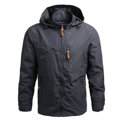 Image of Dave | Men's Hooded Full Zip Jacket