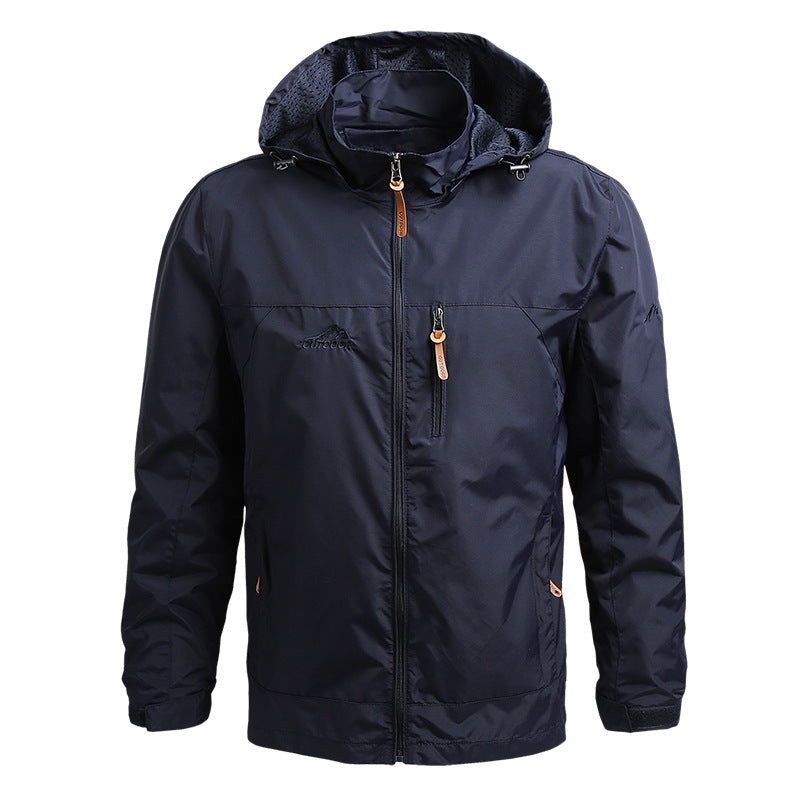 Image of Dave | Men's Hooded Full Zip Jacket