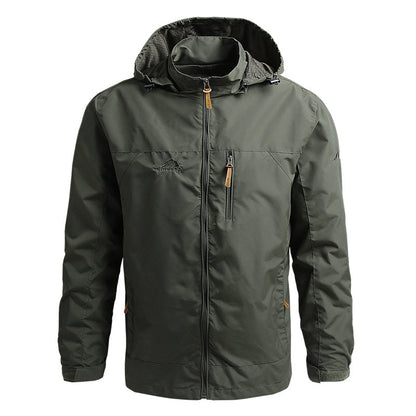 Men's Full Zip Hooded Jacket