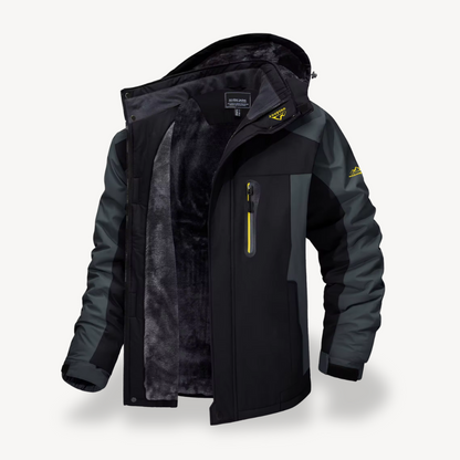 Alberto Men's Waterproof Fleece Jacket