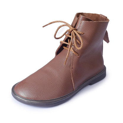 Women's Ankle Boots Lace Up