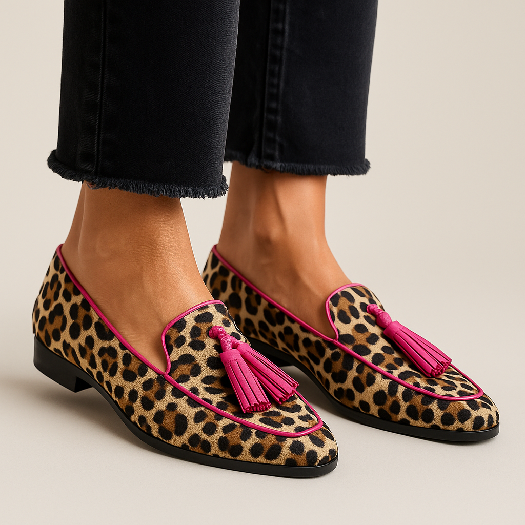 Bow Detail Classic Comfort Loafers