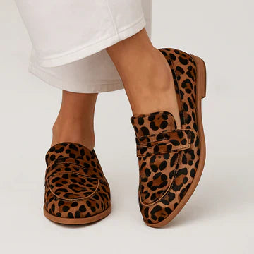 Bow Detail Classic Comfort Loafers